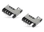 C&K Switches CCM03 Hinged Memory Card Connectors