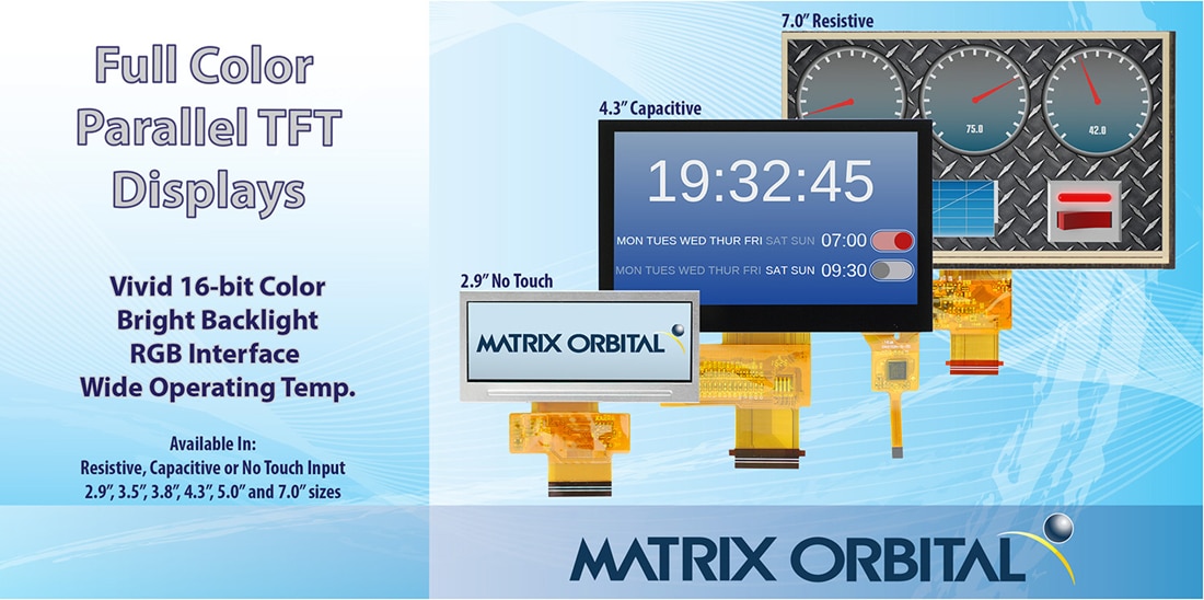 Chart - Matrix Orbital Parallel TFTs