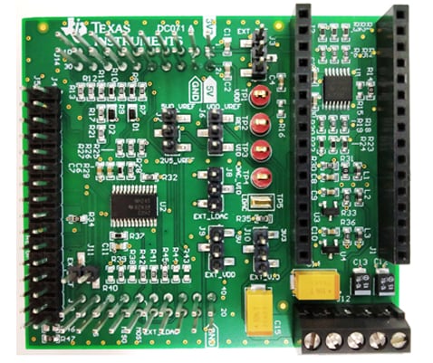 Location Circuit - Texas Instruments BOOSTXL-DAC-PORT BoosterPack™ Plug-in Module
