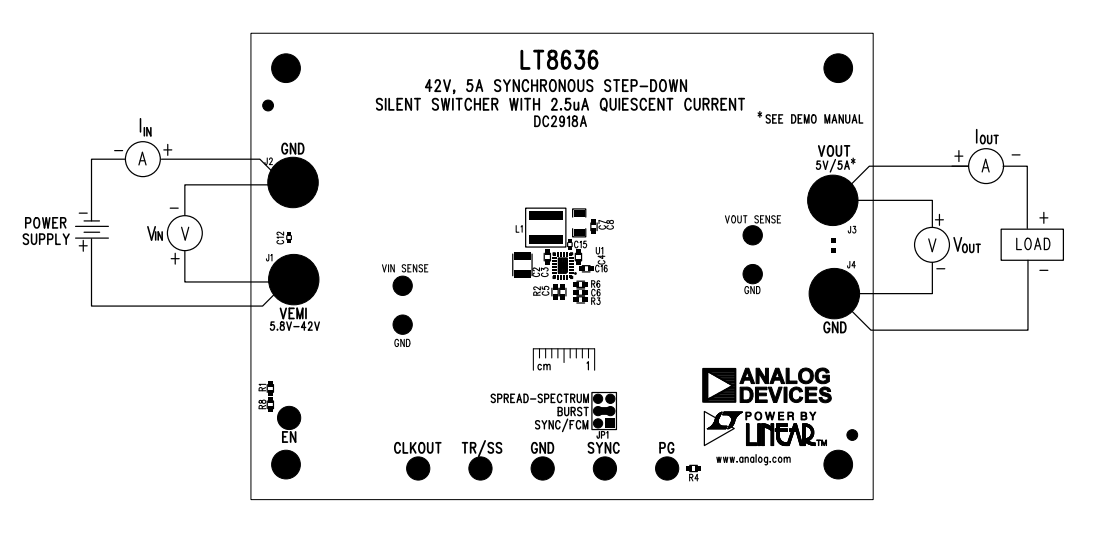 Schematic - Analog Devices Inc. DC2918A Demo Board for LT8636