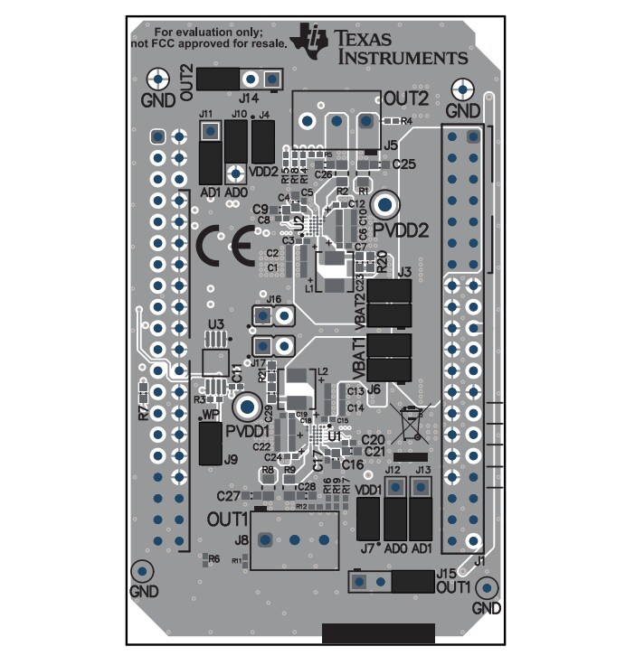 Texas Instruments TAS2564YBGEVM-DC Evaluation Module