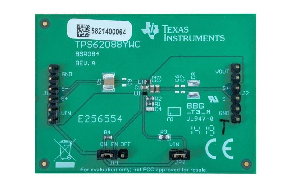 Location Circuit - Texas Instruments TPS62088YWCEVM-084 Evaluation Module