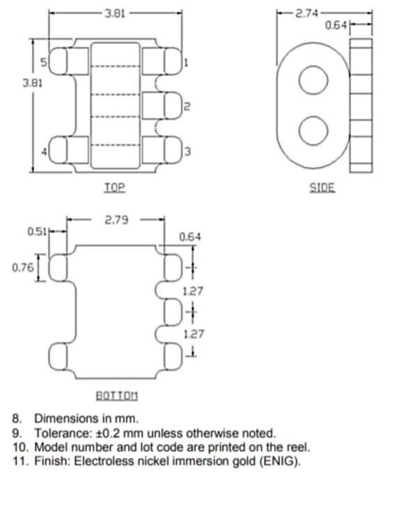 MACOM MABA-011103 Auto Transformer