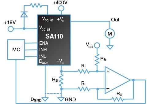 Apex Microtechnology SA110 Silicon Carbide Half H-Bridge Module