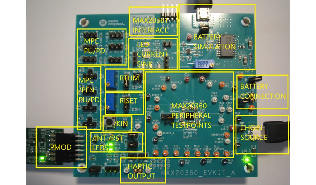 Analog Devices Inc. MAX20360 Evaluation Kit (MAX20360EVKIT)