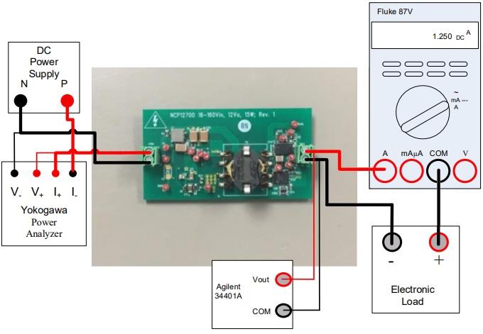 Application Circuit Diagram - onsemi NCP12700 Evaluation Boards