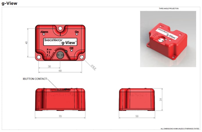 Infographic - SpotSee gView Impact Recorders