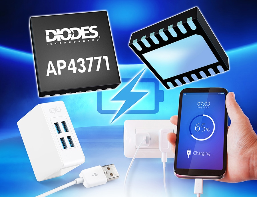 Chart - Diodes Incorporated AP43771 High-Performance USB Type-C PD Controller