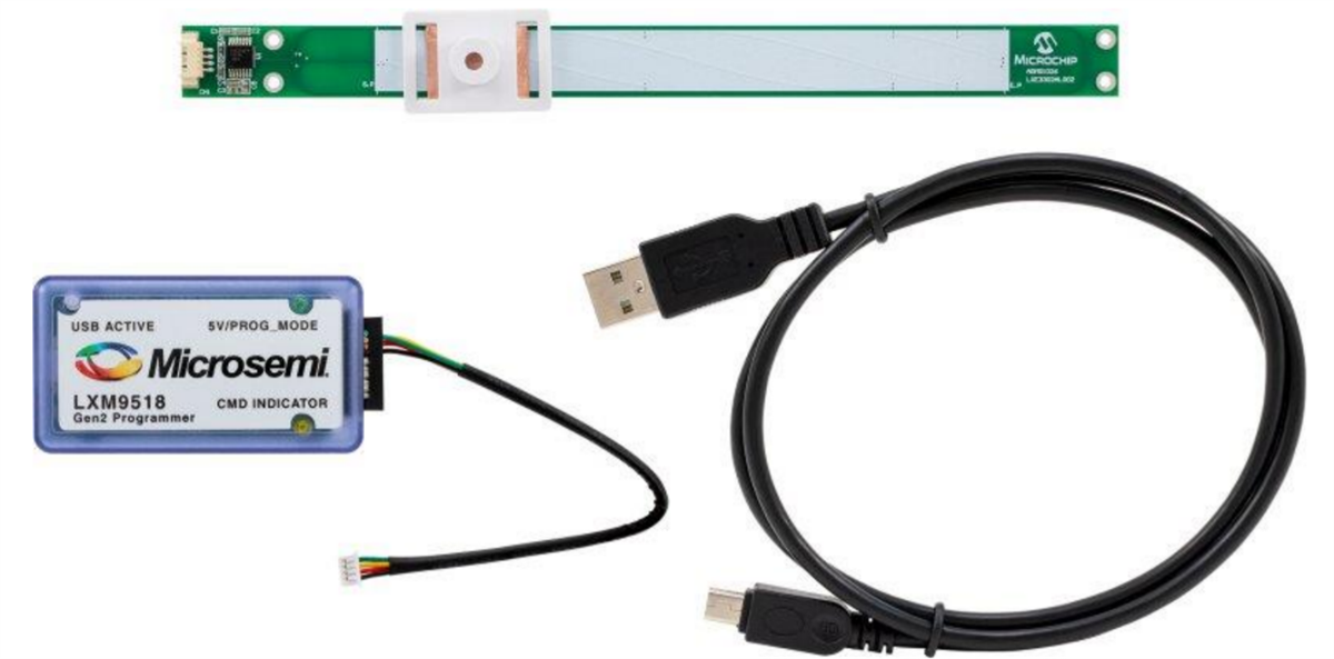 Microchip Technology LXE/LXK330x Linear Position Sensor Boards & Kits