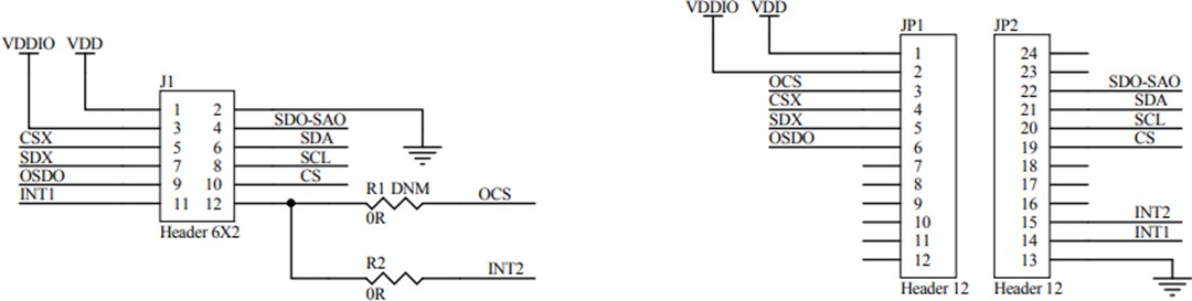 Schematic - STMicroelectronics STEVAL-MKI208V1K iNemo Inertial Module Kit