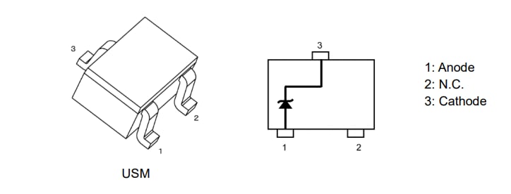 Application Circuit Diagram - Toshiba MUZ Series Zener Diodes