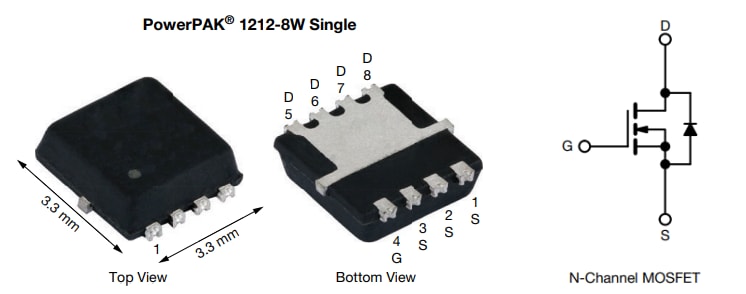 Vishay / Siliconix SQS486CENW Automotive N-Ch 40V TrenchFET® MOSFET