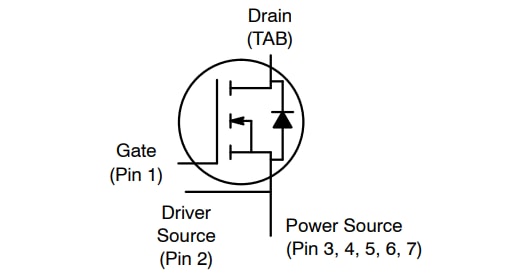 Application Circuit Diagram - onsemi NTBG014N120M3P Silicon Carbide (SiC) MOSFET