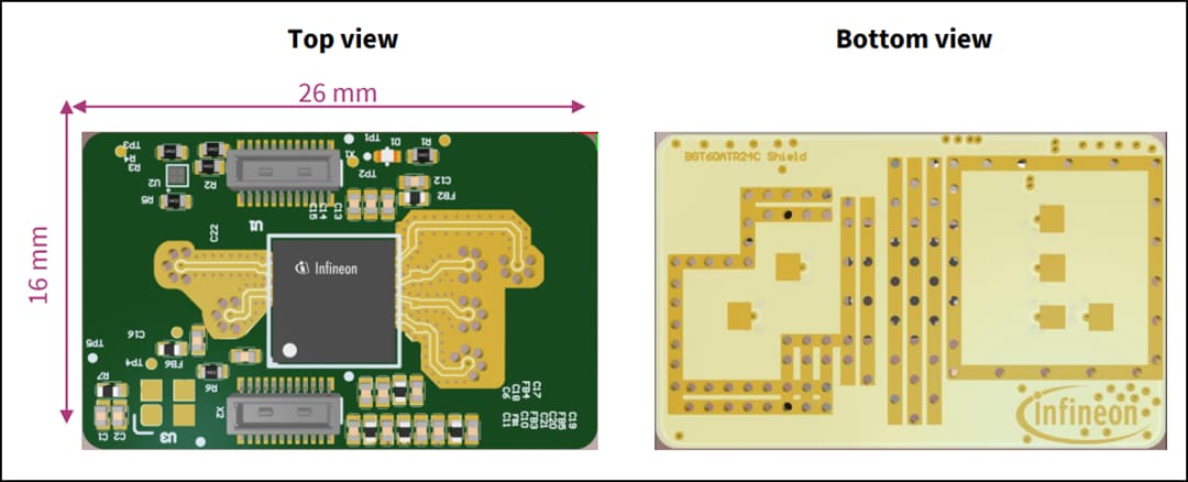 Infineon Technologies SHIELD_60ATR24ES_01 Demo Board