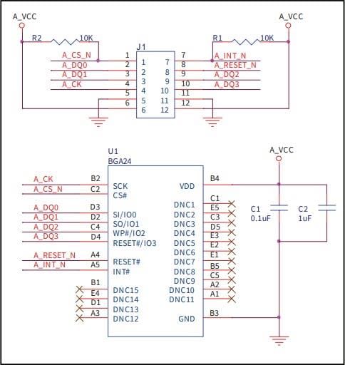 Block Diagram - Infineon Technologies EVAL-S25HL512T Memory Module