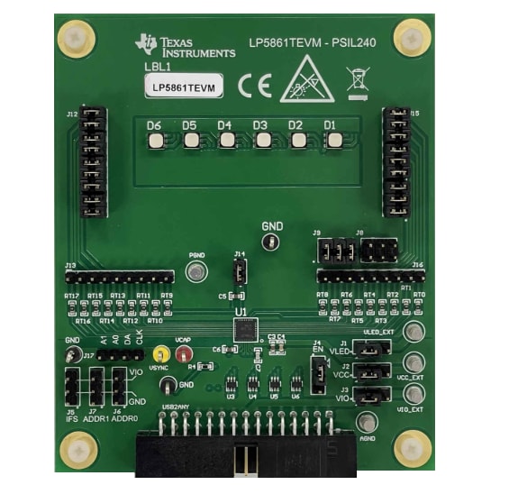 Texas Instruments LP5861TEVM Evaluation Module