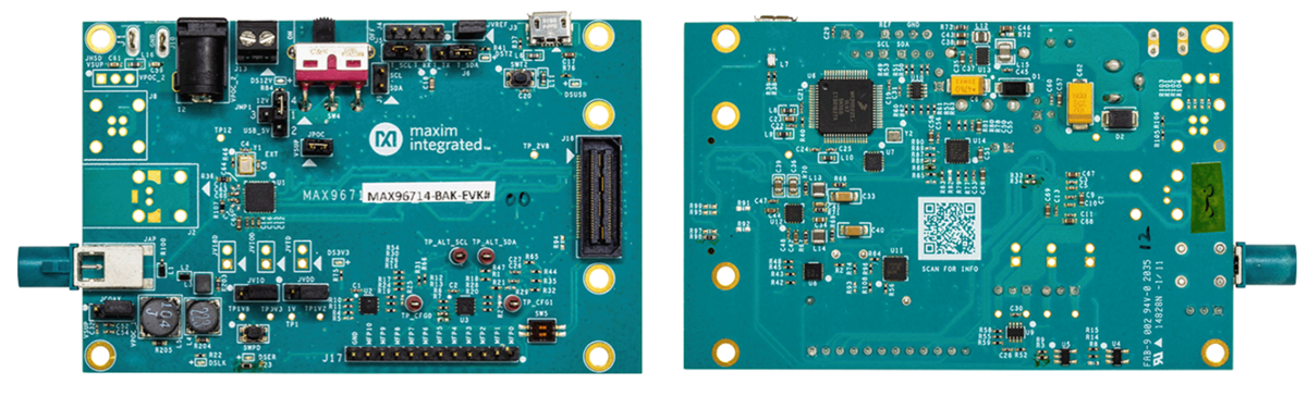 Analog Devices / Maxim Integrated MAX96714/F/REVKIT Evaluation Kits