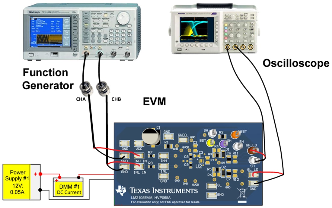 Mechanical Drawing - Texas Instruments LM2105EVM Driver Evaluation Module (EVM)