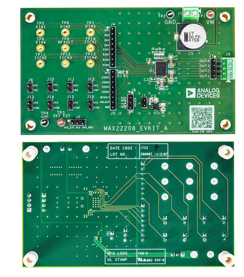 Analog Devices / Maxim Integrated MAX22208EVKIT Evaluation Kit