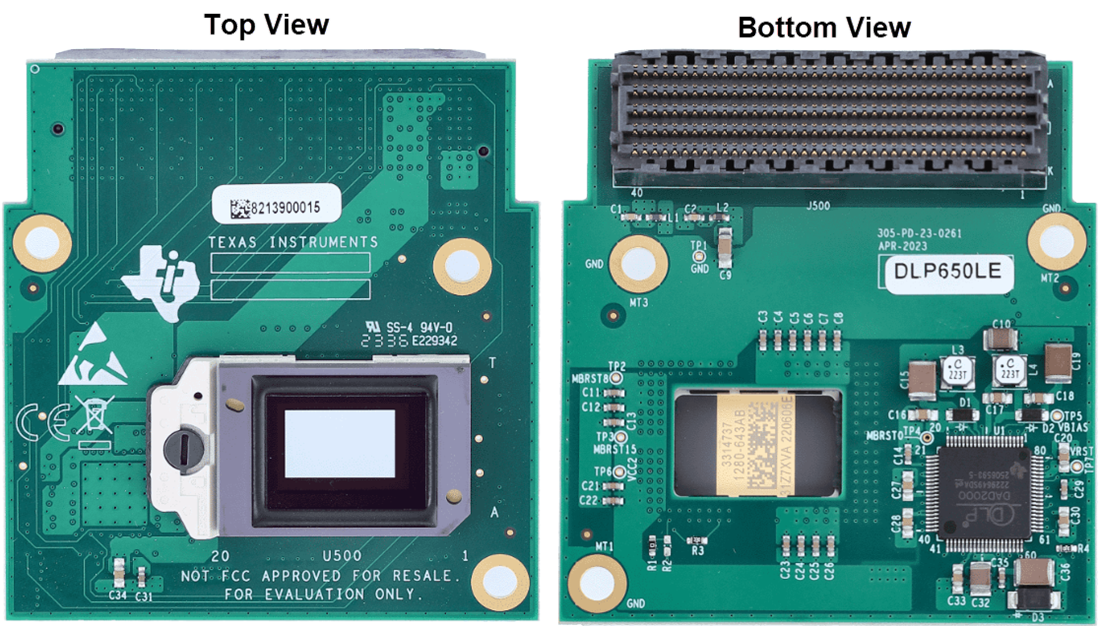 Mechanical Drawing - Texas Instruments DLP660TEEVM DMD Evaluation Module (EVM)