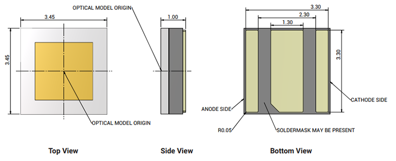 Cree LED XLamp® XHP35.2 High-Intensity LEDs