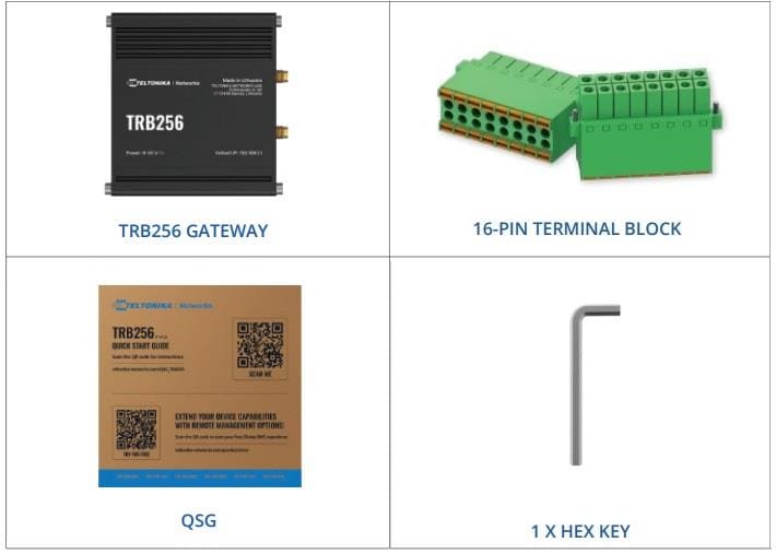Teltonika TRB256 Industrial NB-IoT Gateway