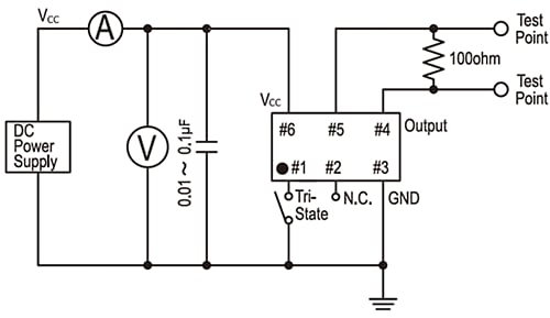 Application Circuit Diagram - Pletronics Inc. LV33J/LV44J Optical Network LVDS Clock Oscillators