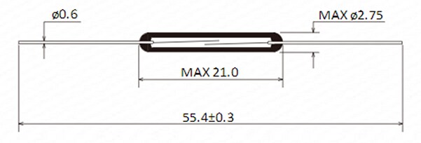 Chart - Standex Electronics ORD Ruthenium Reed Switches