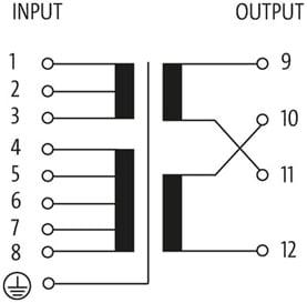 Schematic - Murrelektronik Transformers with Multi-Voltage Input