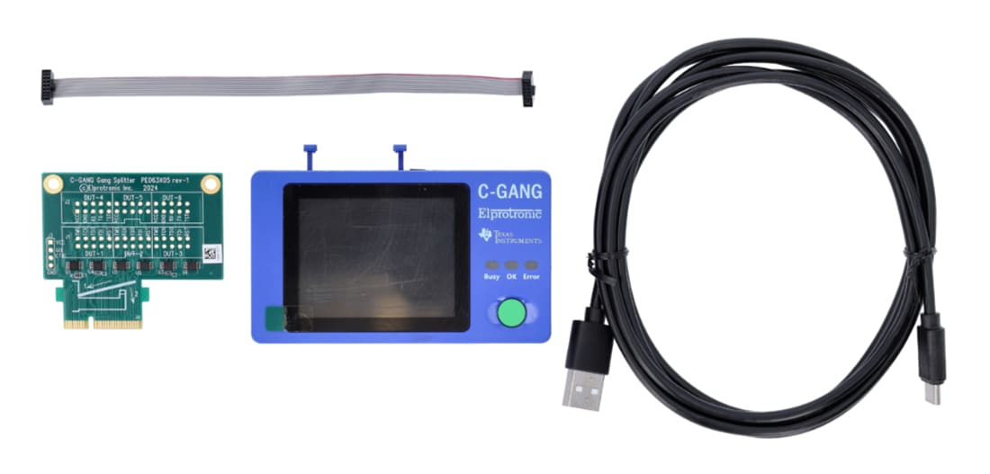 Mechanical Drawing - Texas Instruments C-GANG Low-Cost Gang Programmer