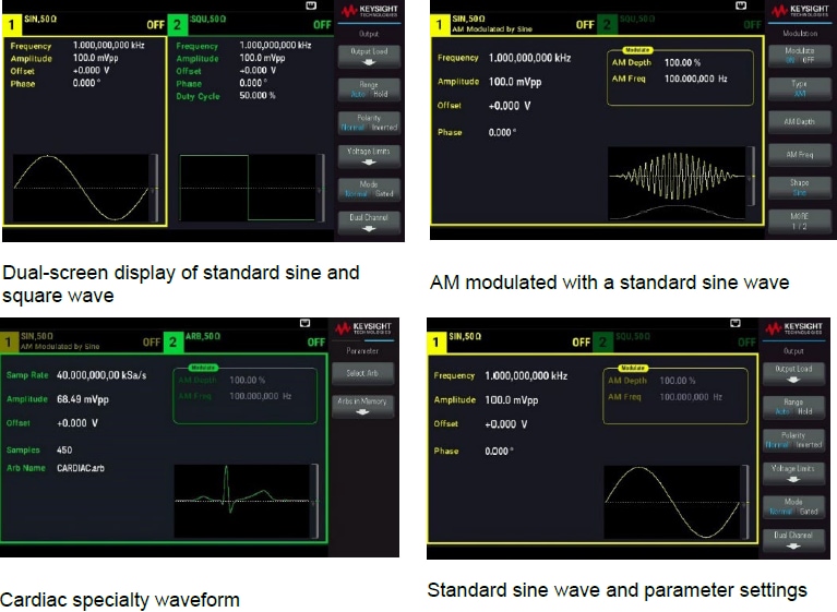 Keysight Technologies FG33531A/FG33532A Waveform & Function Generators