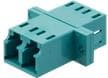 LC Duplex Low-Profile Fiber Optic Adapters