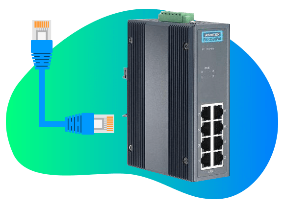 EKI-2525I/EKI-2528I Unmanaged Ethernet Switches