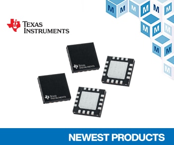 Now at Mouser: Texas Instruments' Easy-to-Use ADS7028 and ADS7138 12-bit SAR ADCs